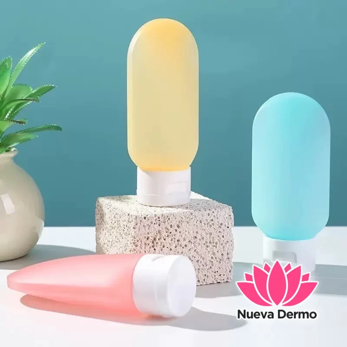 Set De viaje Envase Para Crema