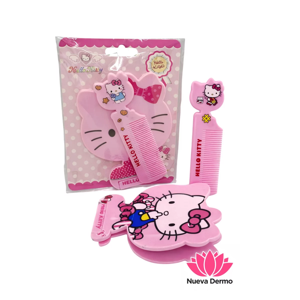 Set espejo con peine Hello Kitty PKY B00...