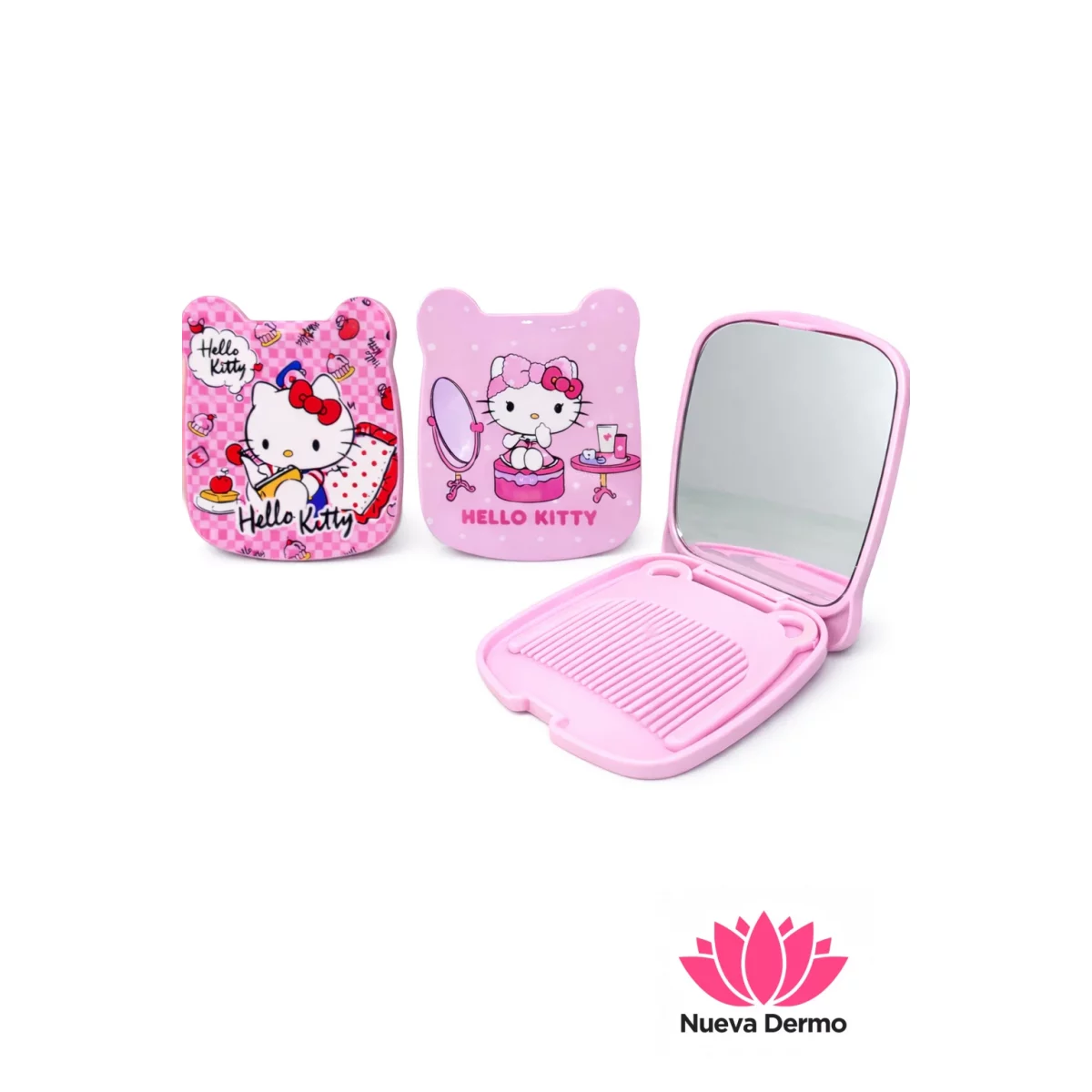 Set espejo con peine Kitty PKY B006-11