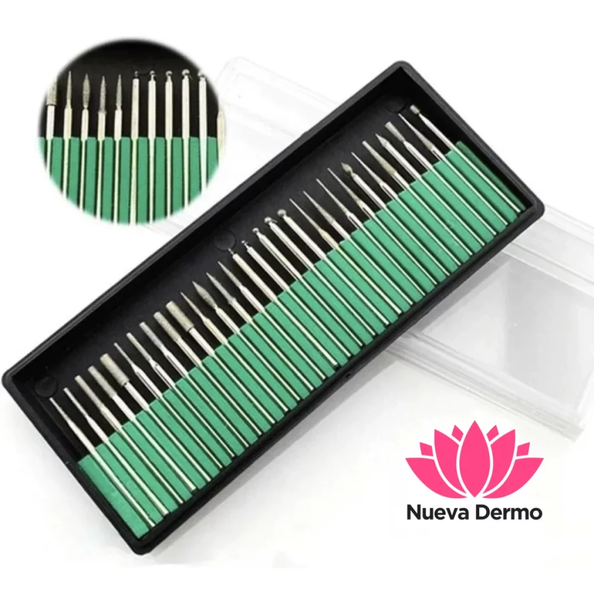 SET FRESAS X30 PARA TORNO