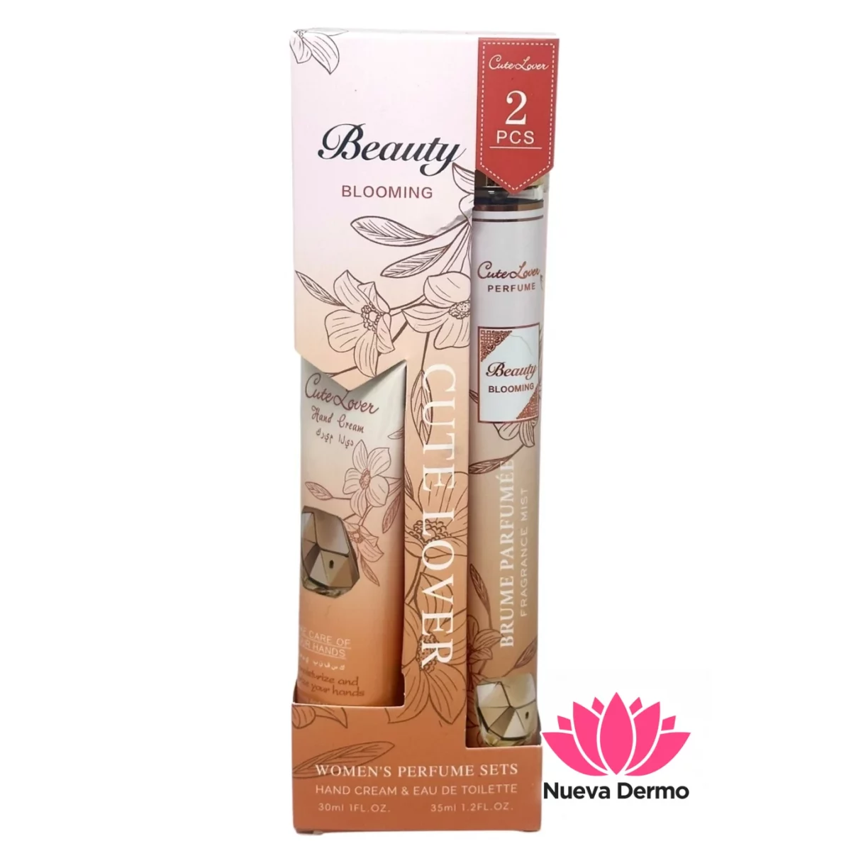 Set Perfume y crema de manos beauty bloo...