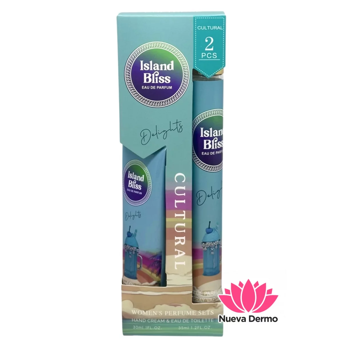 Set Perfume y crema de manos Island Blis...