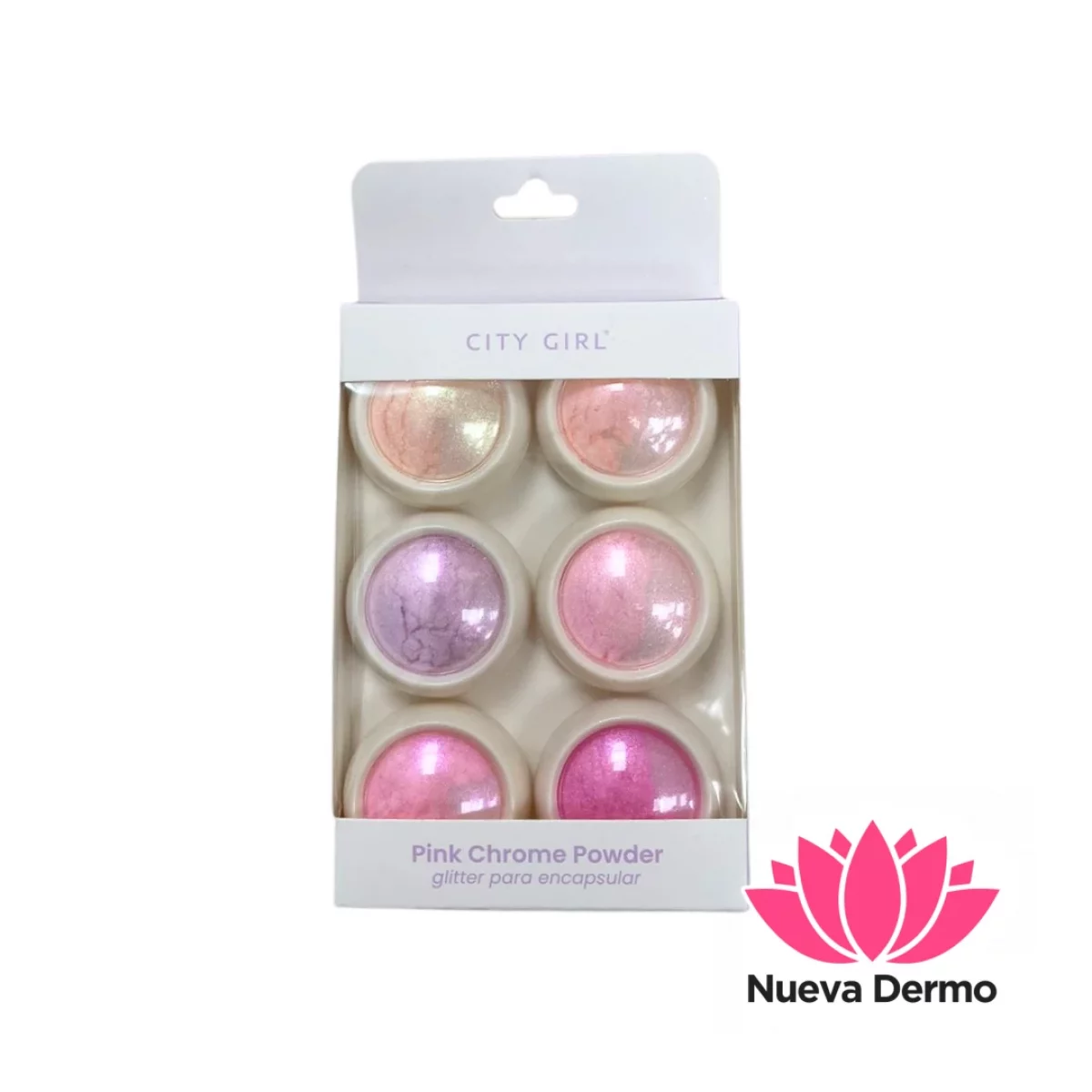 SET POLVO AURORA ROSA – CITY GIRL