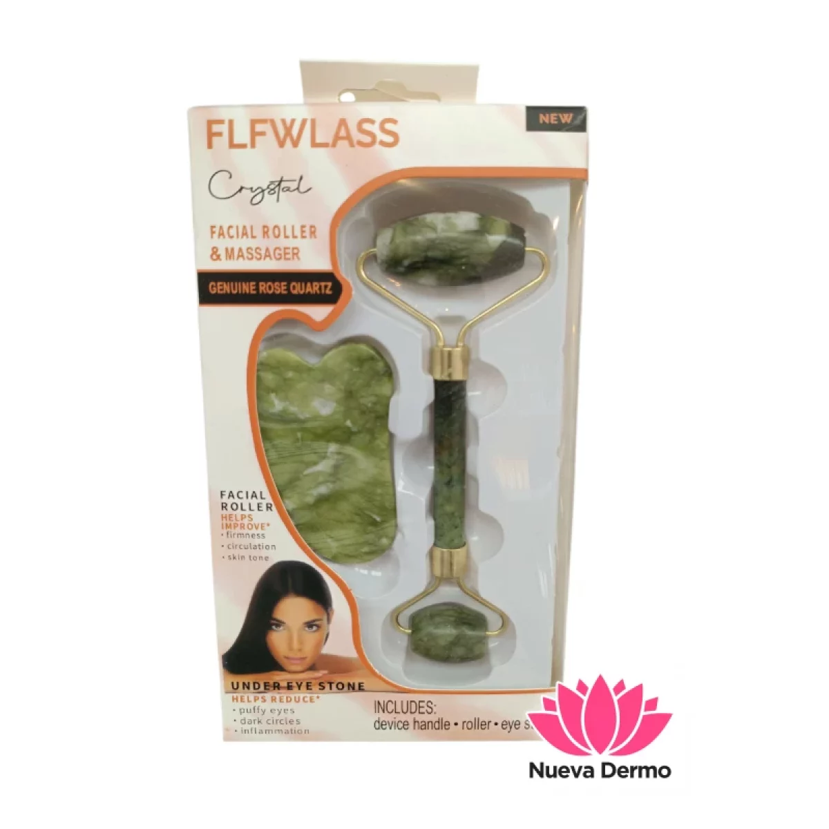SET RODILLO Y GUASHA DE JADE MYE18