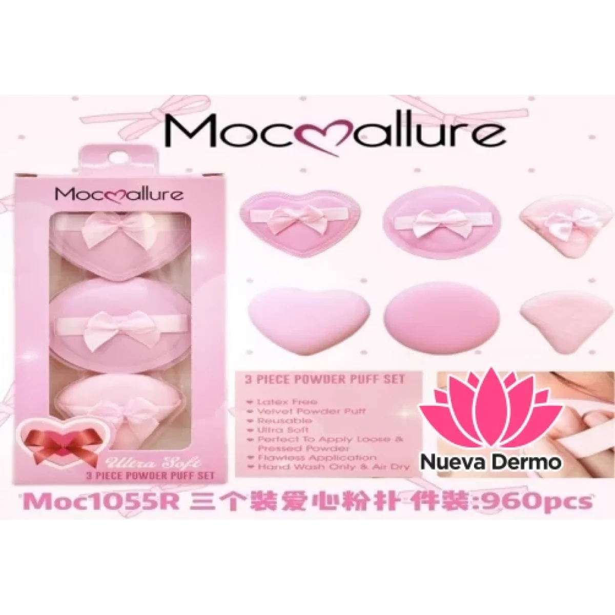 SET X 3 ESPONJITAS MONIO MOC1055