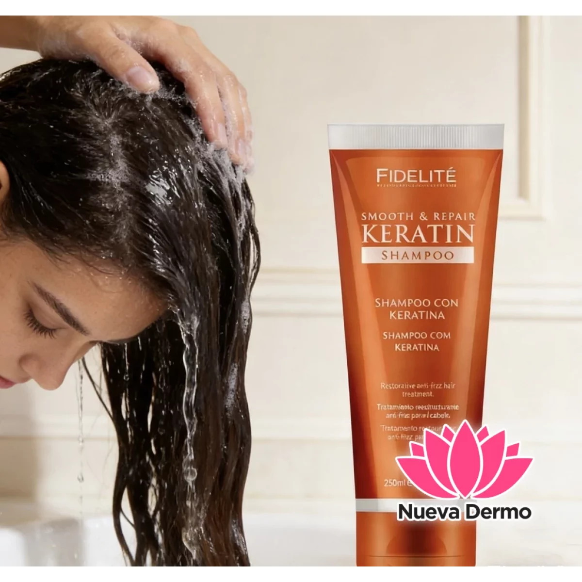 SHAMPOO CON KERATINA DE FIDELITE