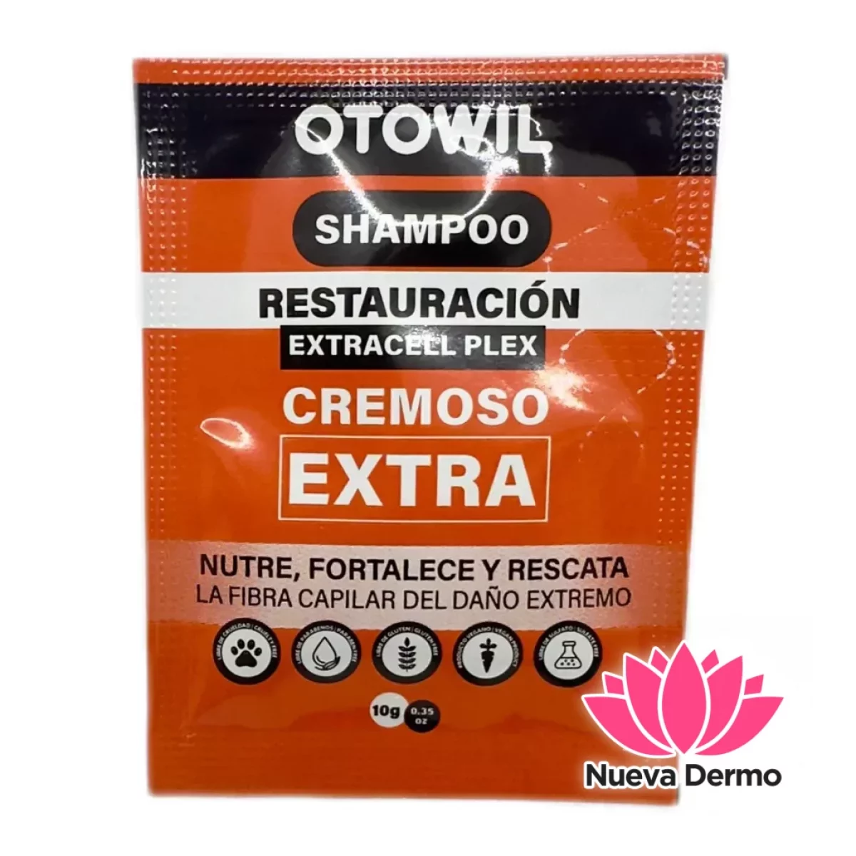 SHAMPOO RESTAURACION CREMOSO EXTRA OTOWIL 10G