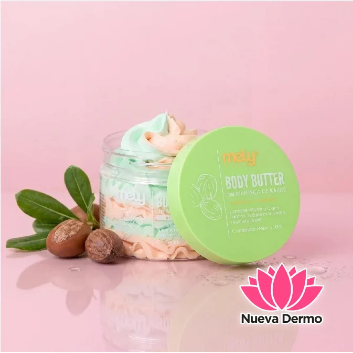Shea Butter & Vitamin C Multi Function Body Butter Mely MY893029