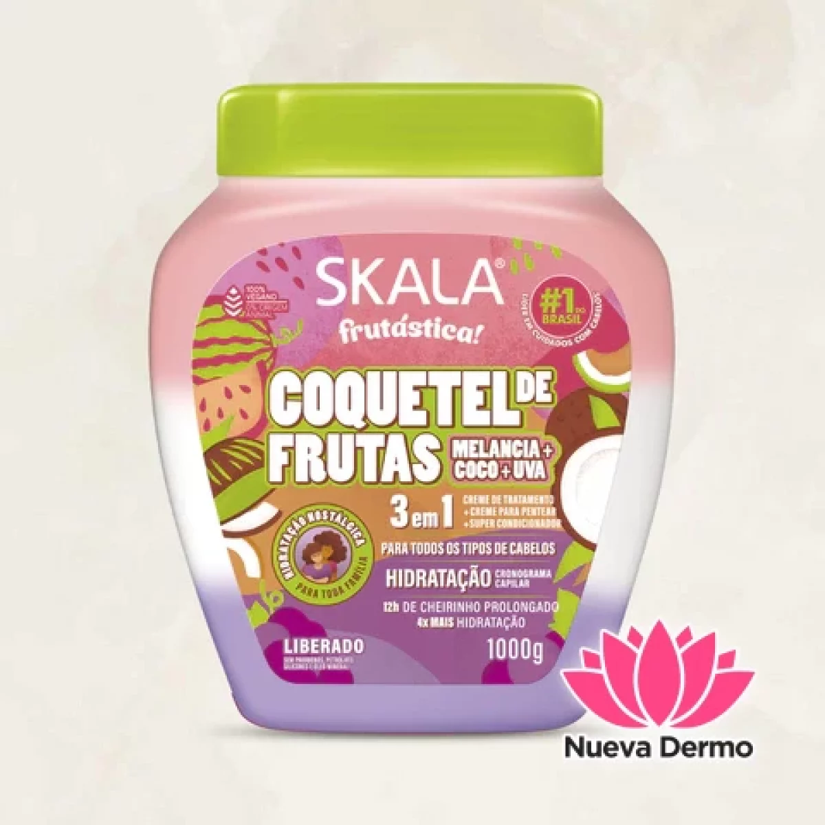 SKALA EXPERT 1000G COQUETEL DE FRUTAS FAMILY 3EN1 7897042005024