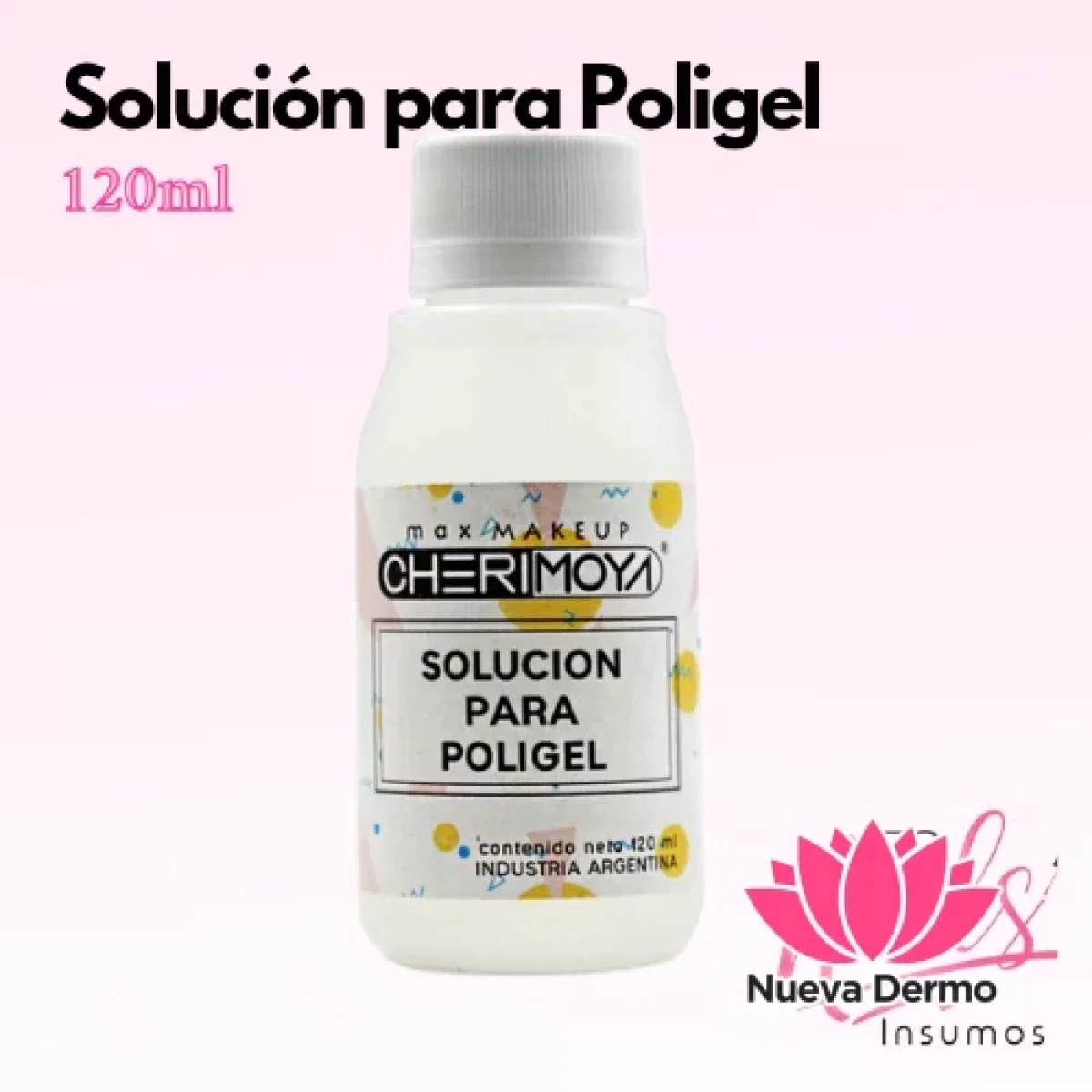 Solución para Polygel 120 ml - CHERIMOYA