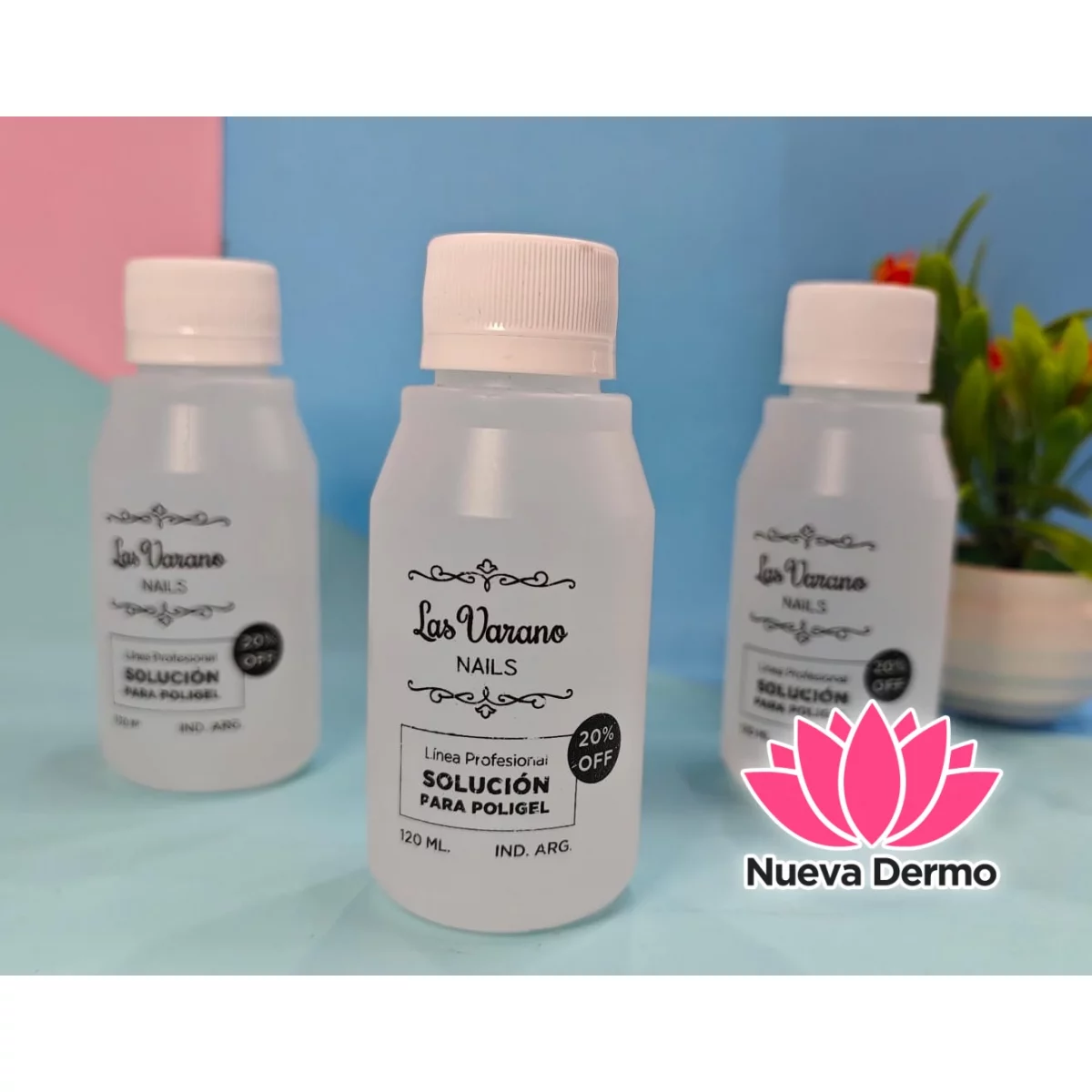 Solucion Poligel LAS VARANO 120ml SP120