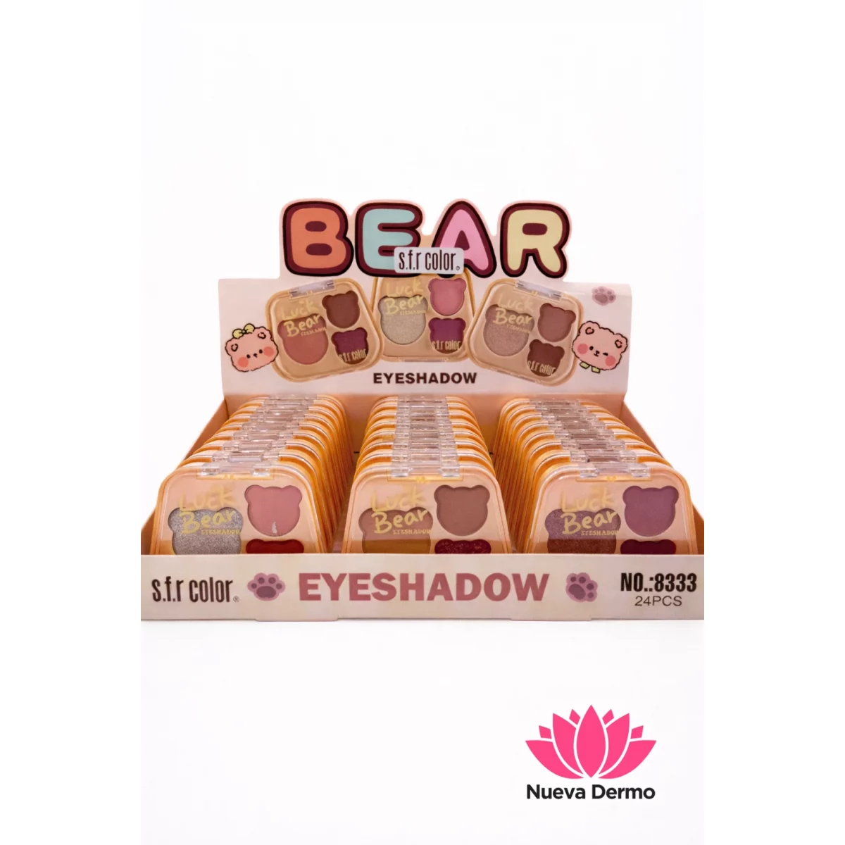 Sombra 3 colores Bear SFR COLOR