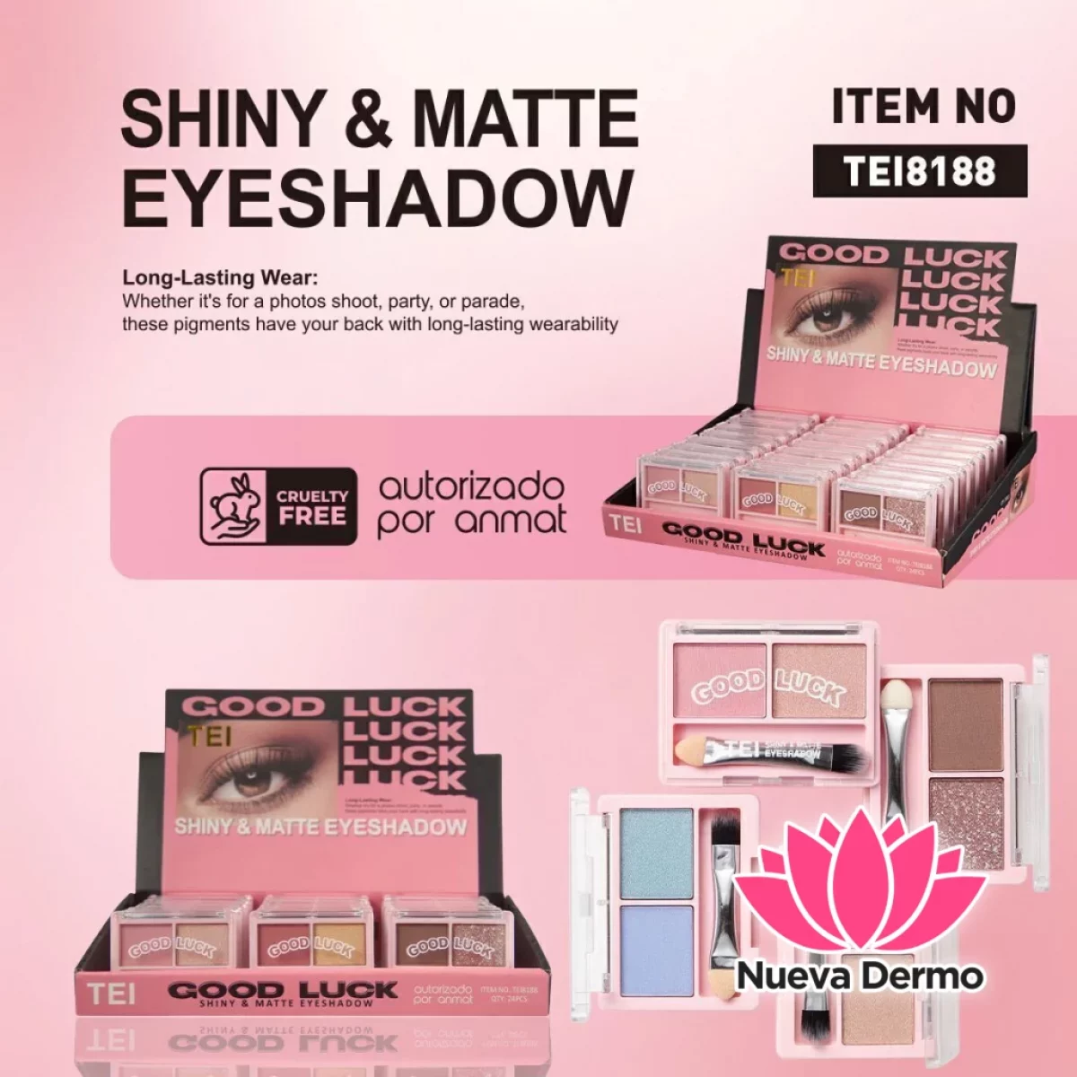 SOMBRA DE OJOS BRILLANTE Y MATE CD: TEI8188
