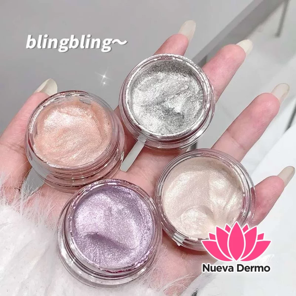 Sombra en crema glitter #S955
