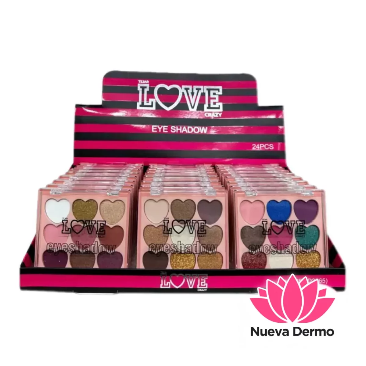 SOMBRA PARA OJOS X9 COLORES LOVE CRAZY ART5085