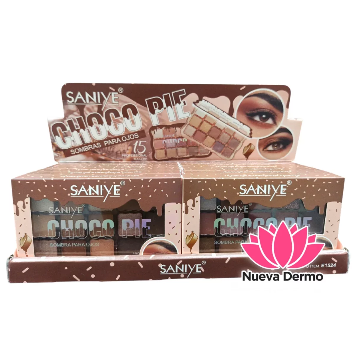 SOMBRAS CHOCO PIE SANIYE
