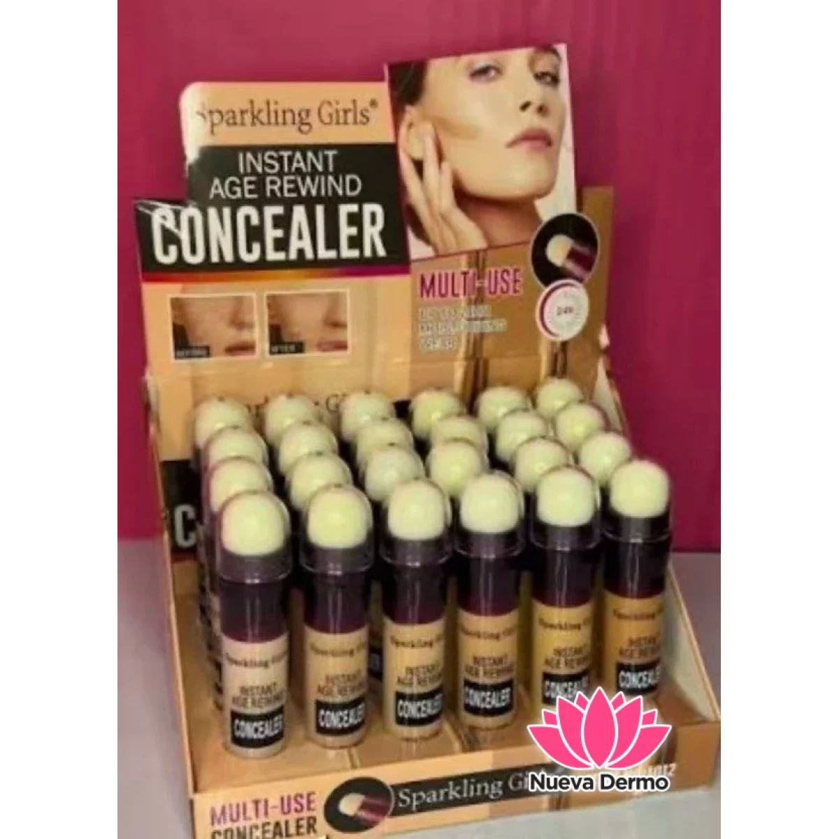 SPARKLING CORRECTOR CON ESPONJA APLICADOR TY1012