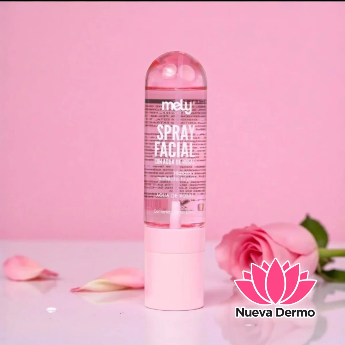 SPRAY FACIAL AGUA DE ROSAS MELY MY893025