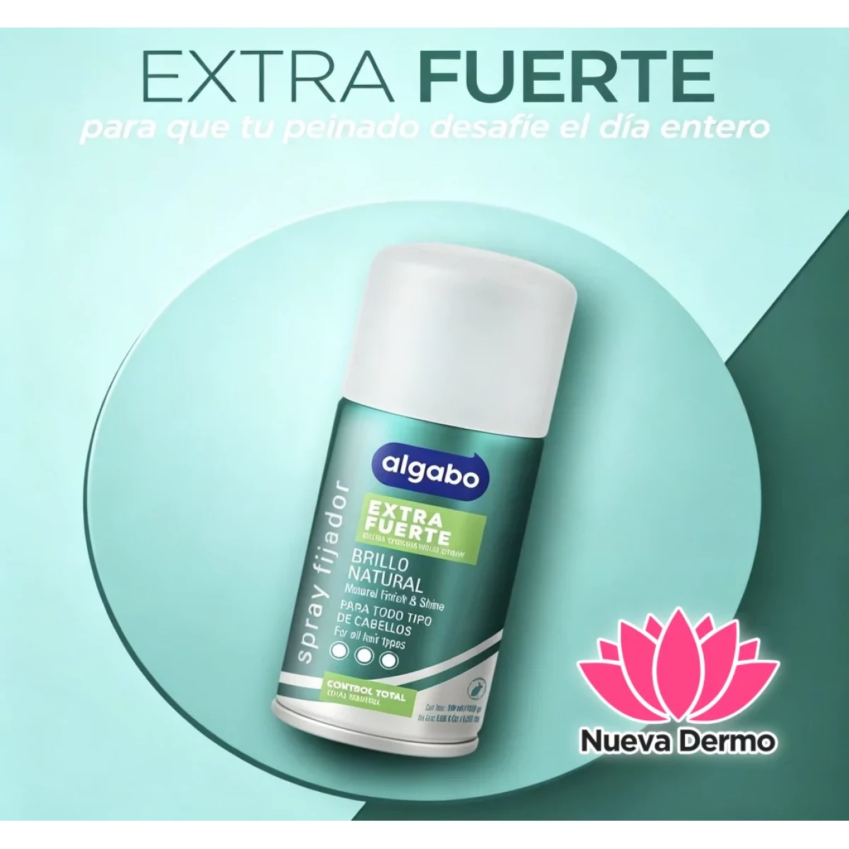 Spray Fijador Extra Fuerte De Algabo