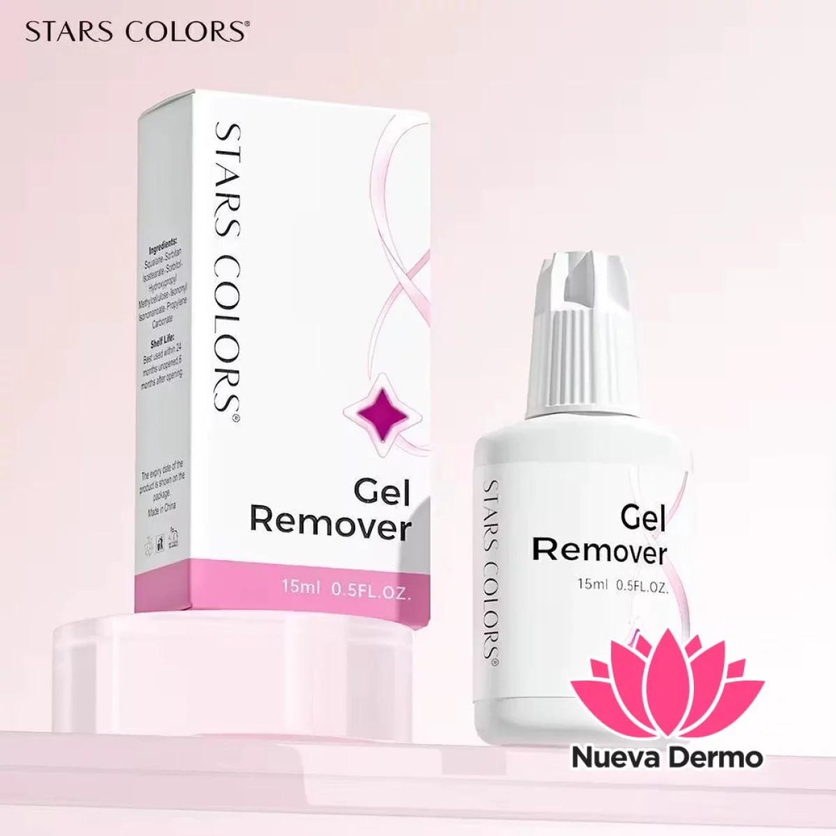 STARS COLORS GEL REMOVER 15ML MG-ST71012 7455583216902