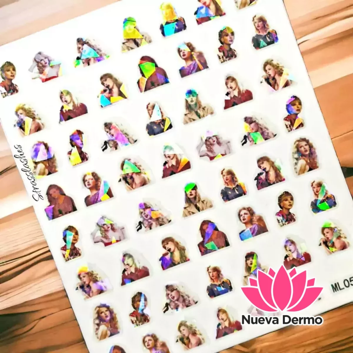 Sticker adhesivo para uñas Taylor Swift