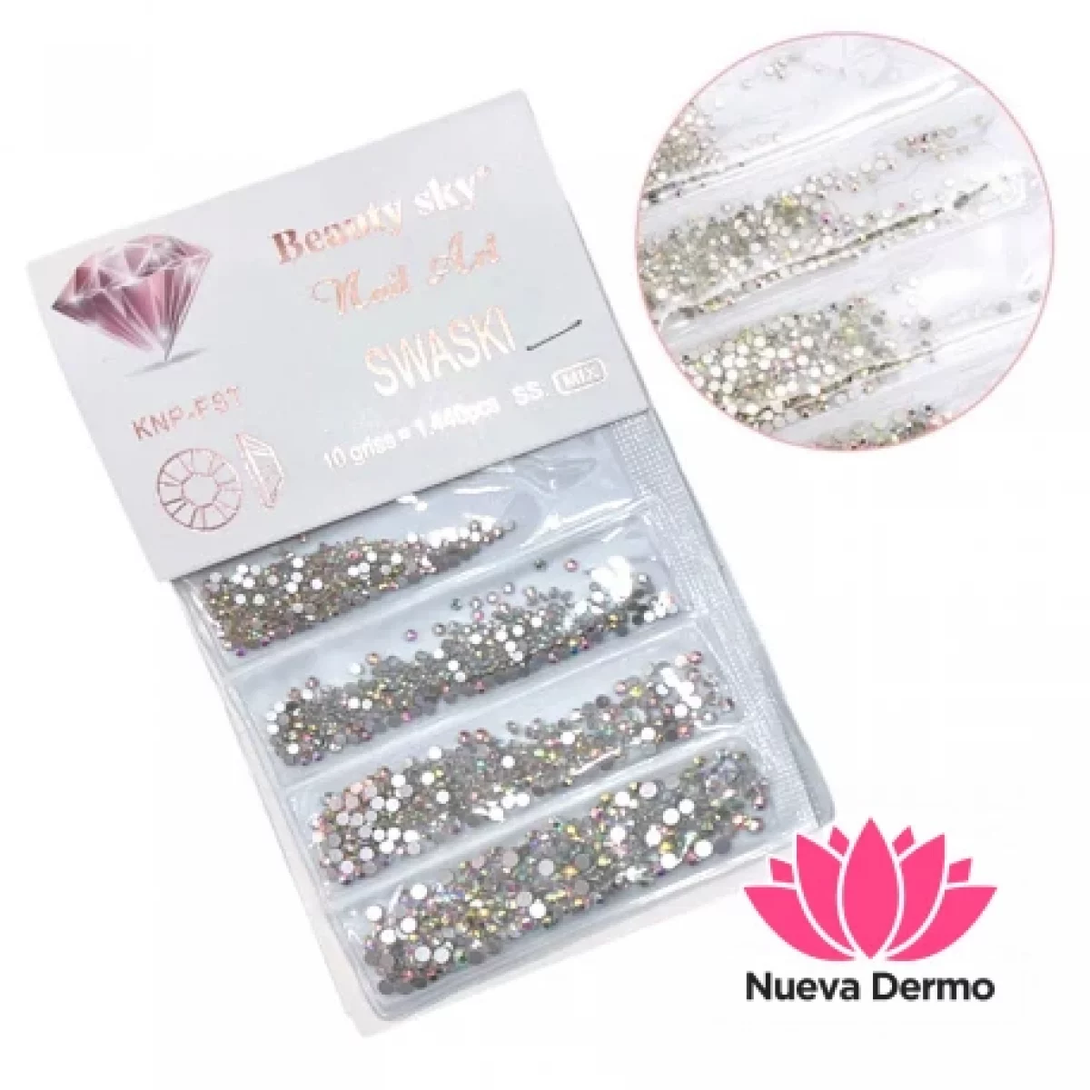 STRASS DE UÑA TORNASOL BEAUTY SKY