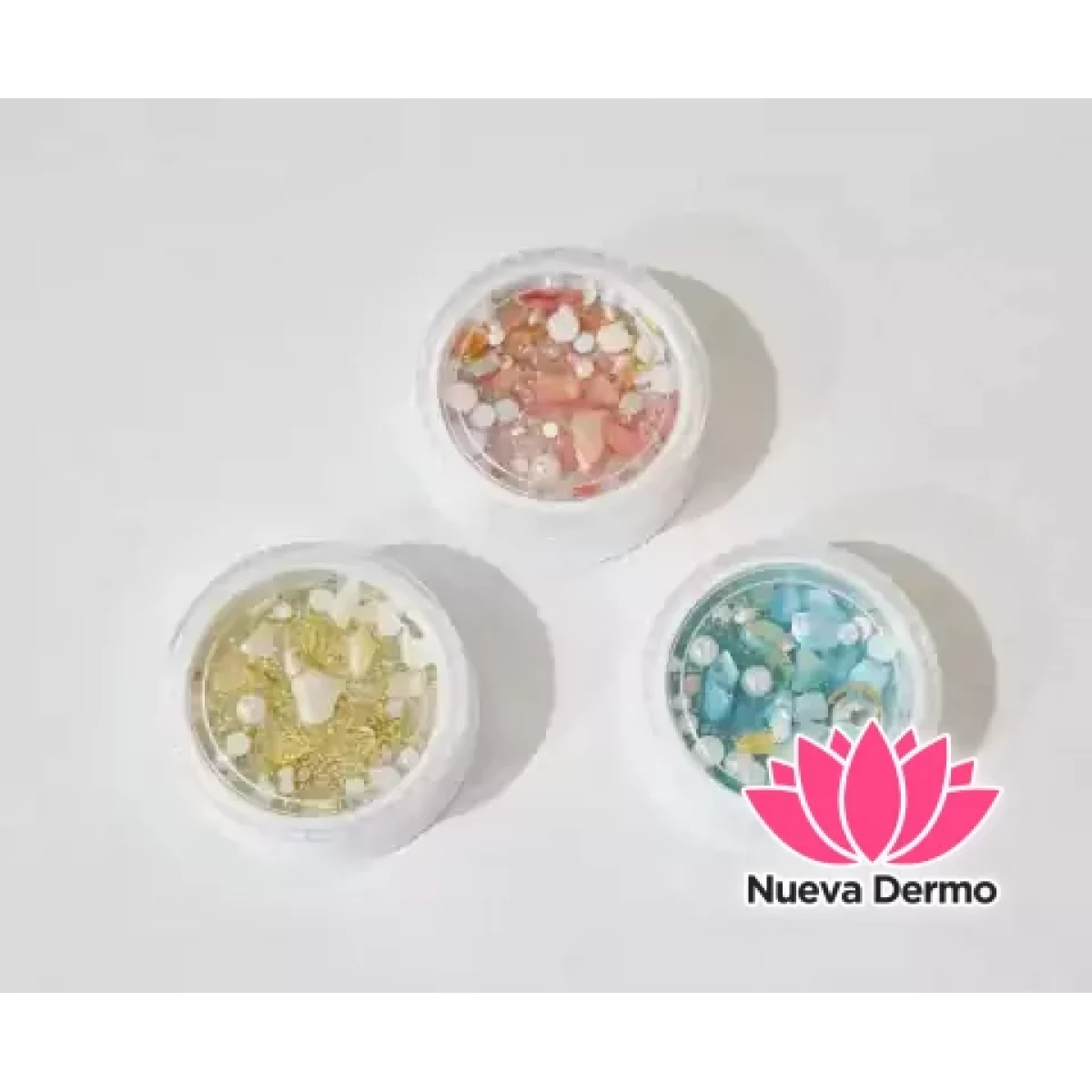 Strass para las uñas HYFB2(060974) CAJA BLANCO