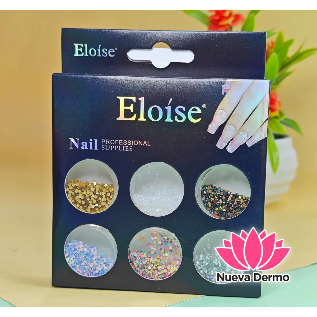 strass para uña x6 eloise (061186)
