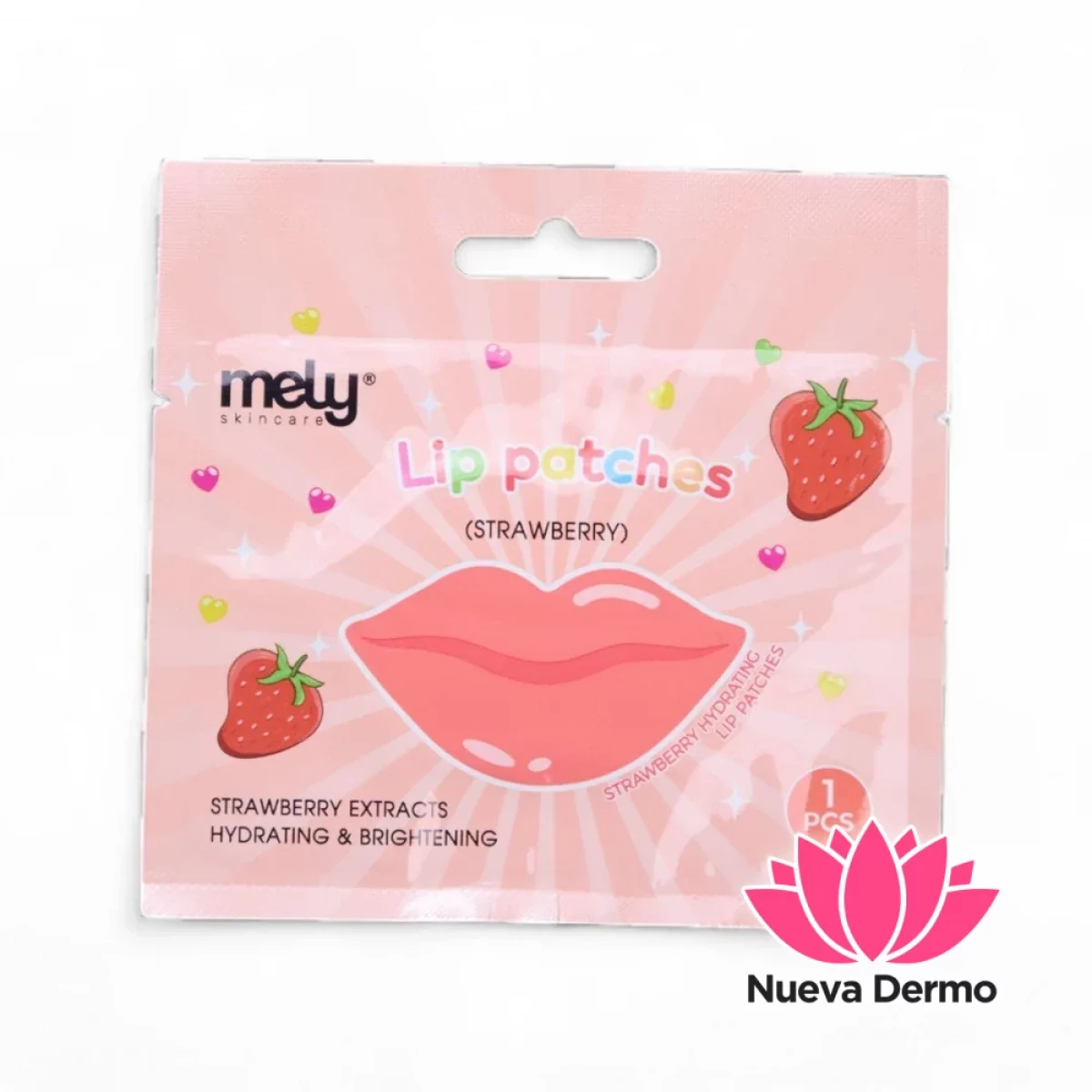 STRAWBERRY LIP PATCHES 1PCS MELY MY889025/90252