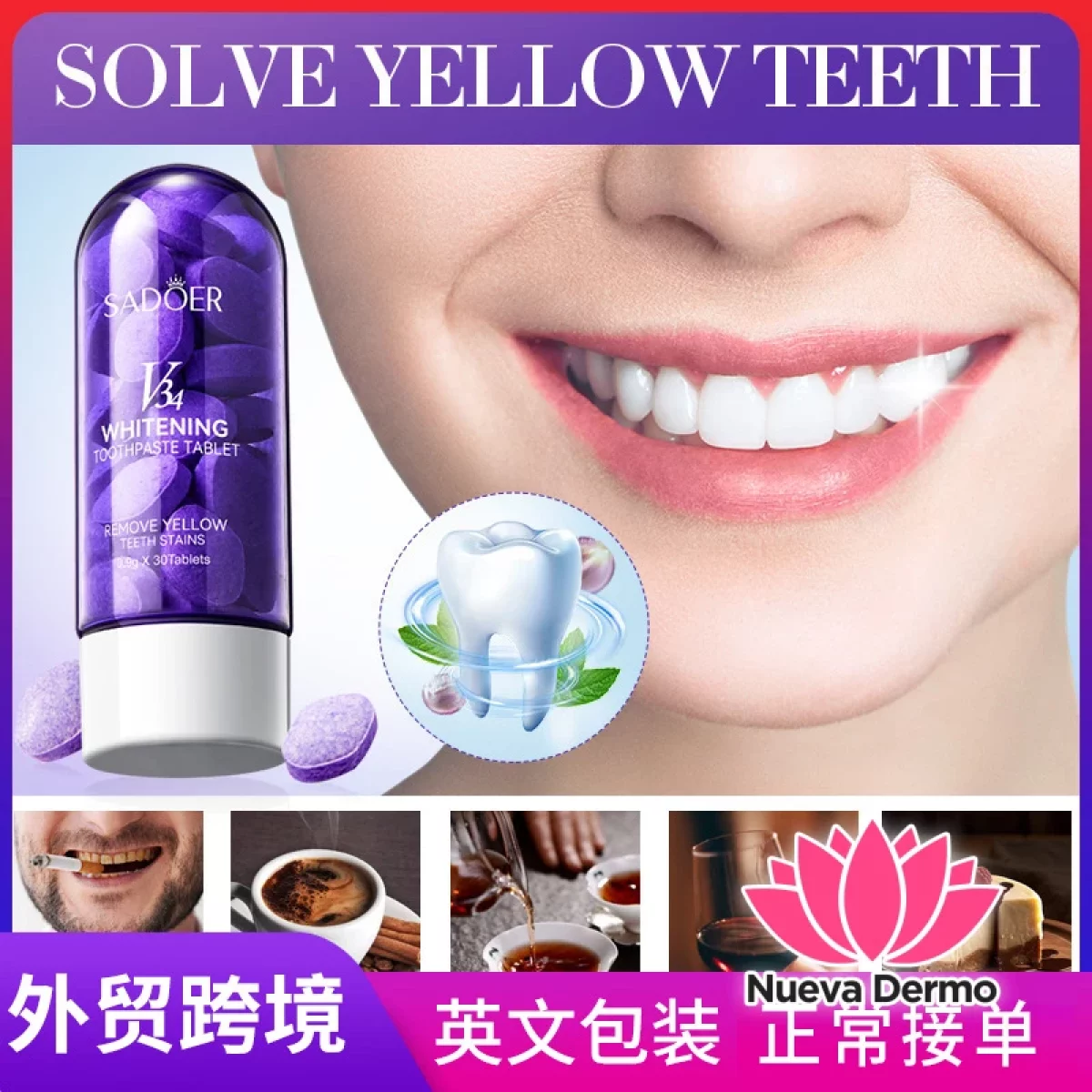 Tableta Dental Correctora V34