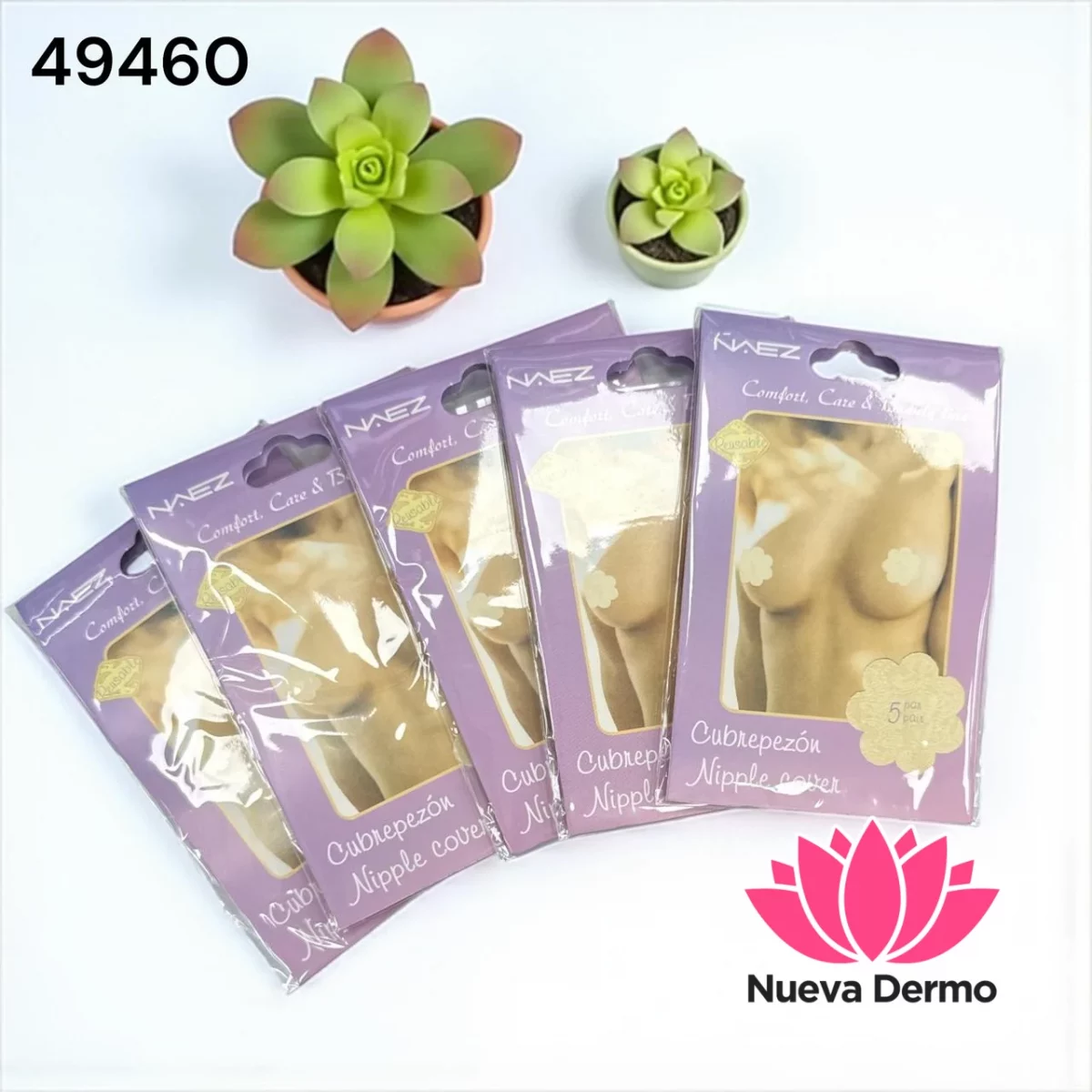 Tapa pezon en forma de flor NAEZ 49466/49460