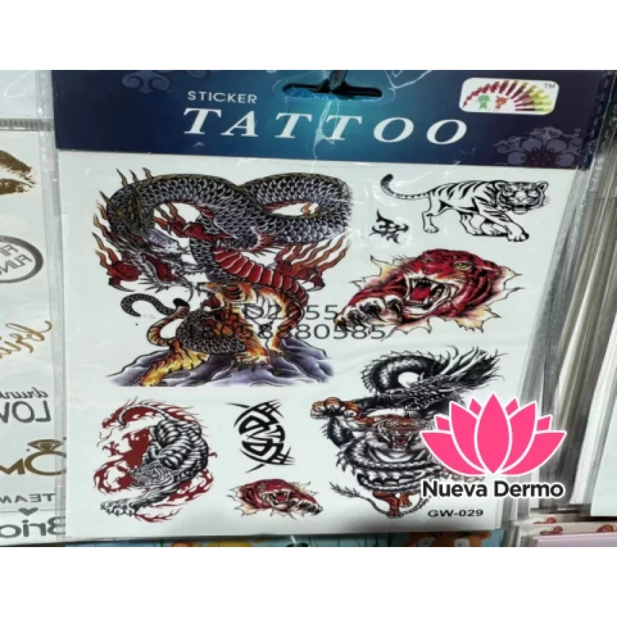 Tattos temporales COLOR zt08