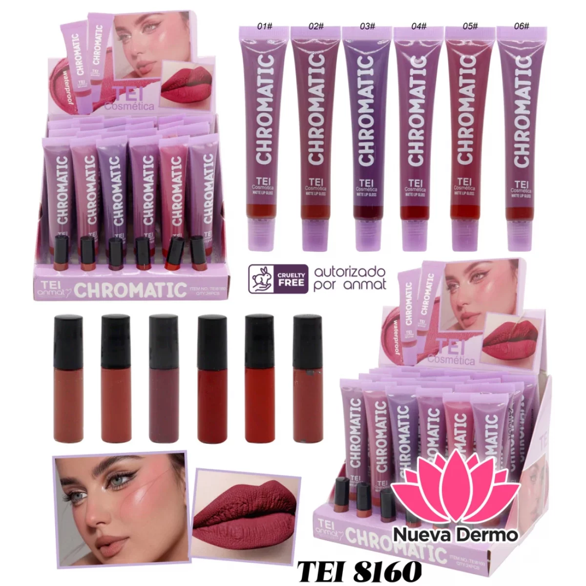 TEI LIP GLOSS CHROMATIC TEI8160 6971968513045