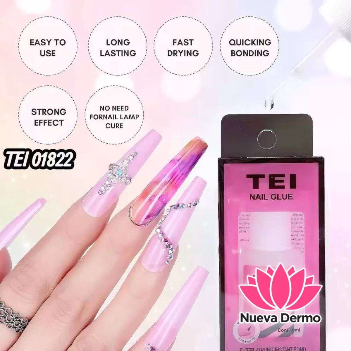 TEI PEGAMENTO DE UÑA FT 01822
