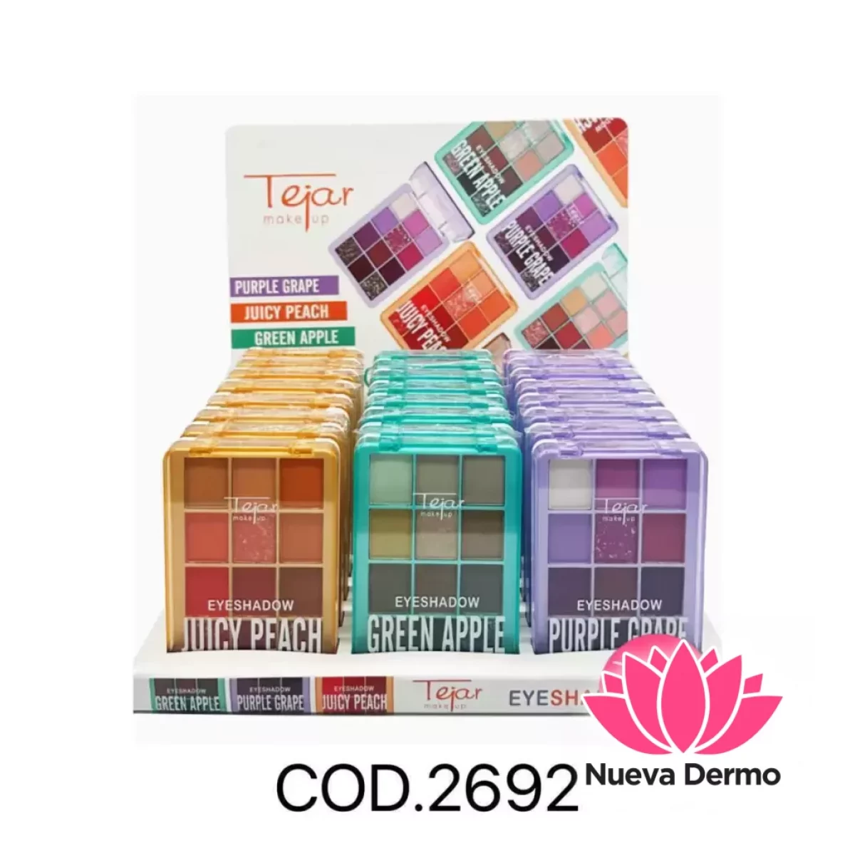 Tejar paleta de sombra 12colores ART.269...