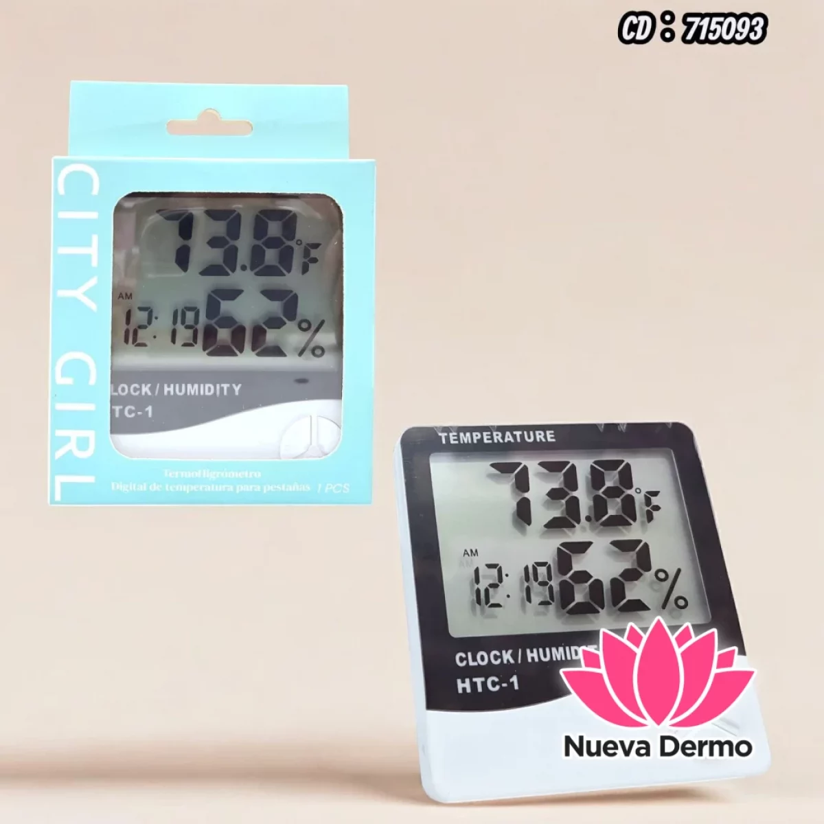 Termometro Domestico Temperature Cd: 715093