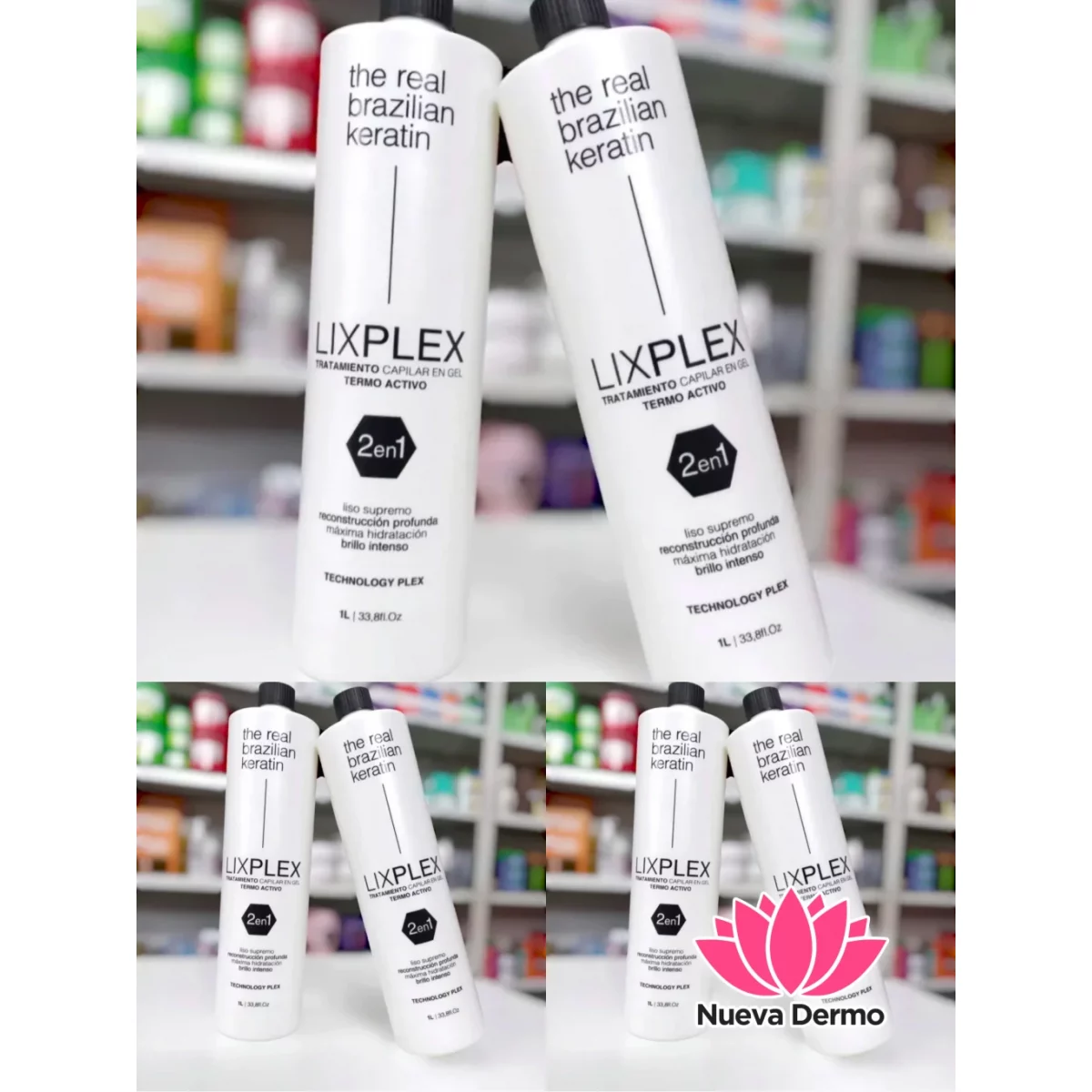THE REAL BRAZILIAN KERATIN LIX PLEX 2 EN 1