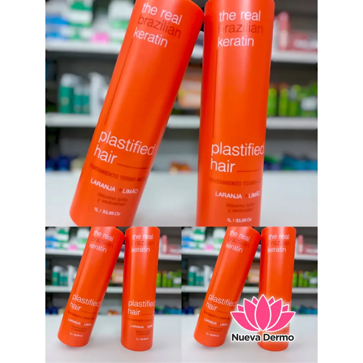 THE REAL BRAZILIAN KERATIN PLASTIFICADO 1LITRO