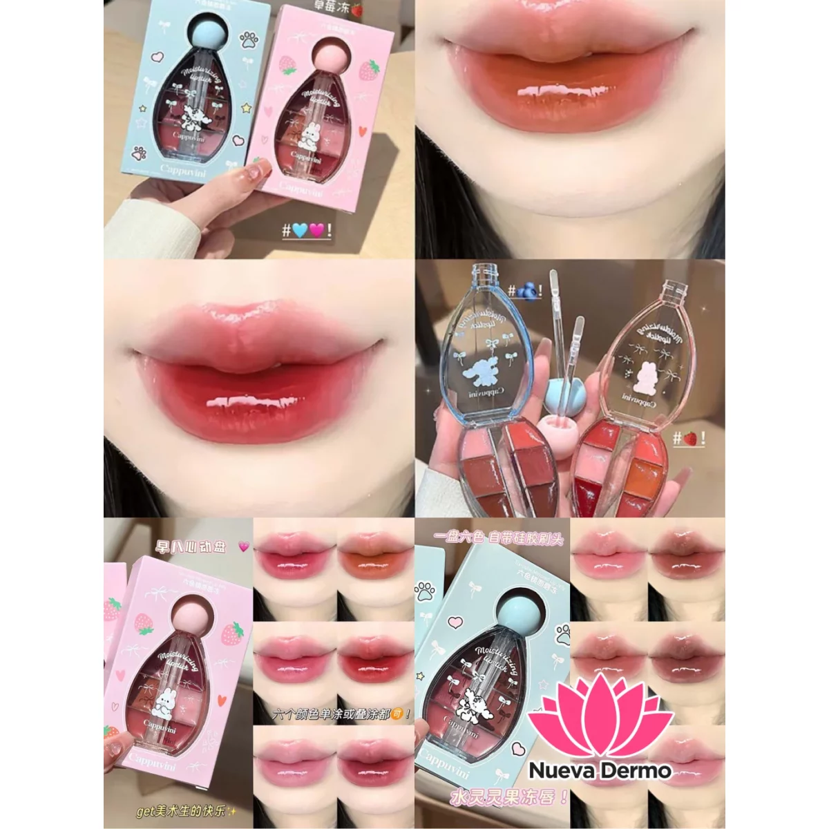 TINTA DE LABIO PALETA