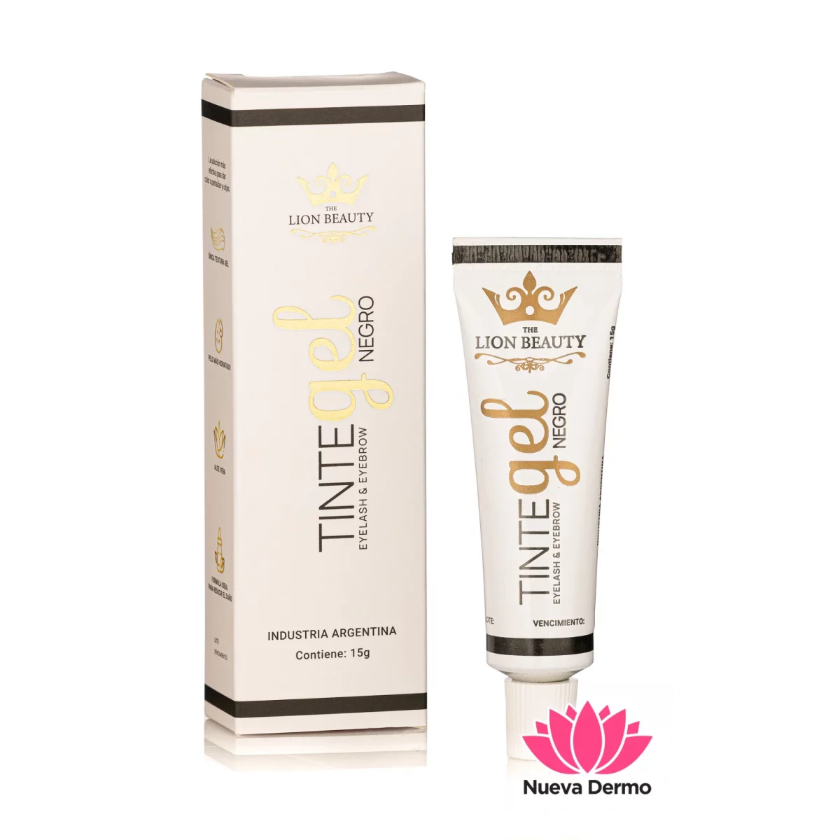 Tinte Gel Negro The Lion Beauty