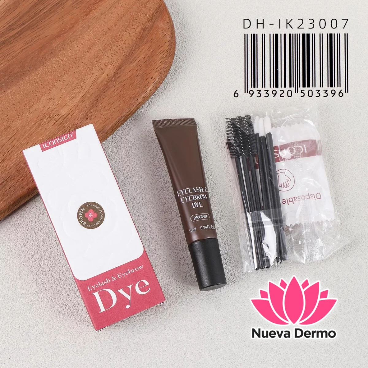TINTE PARA CEJA ICONSIGN DH-IK23007/03396 NEGRO