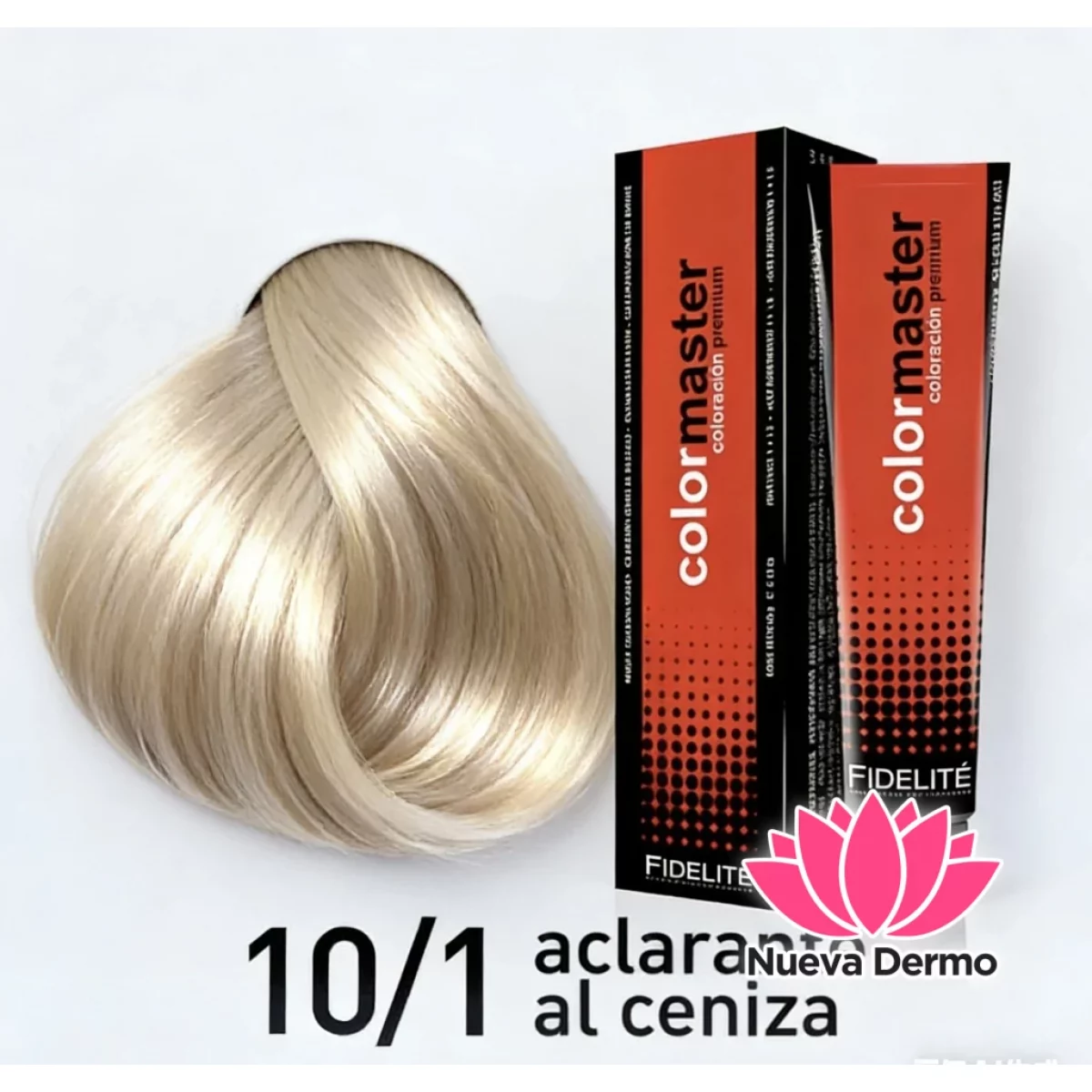 Tintura Color Máster De Fidelite 10/1 (Aclarante al ceniza)