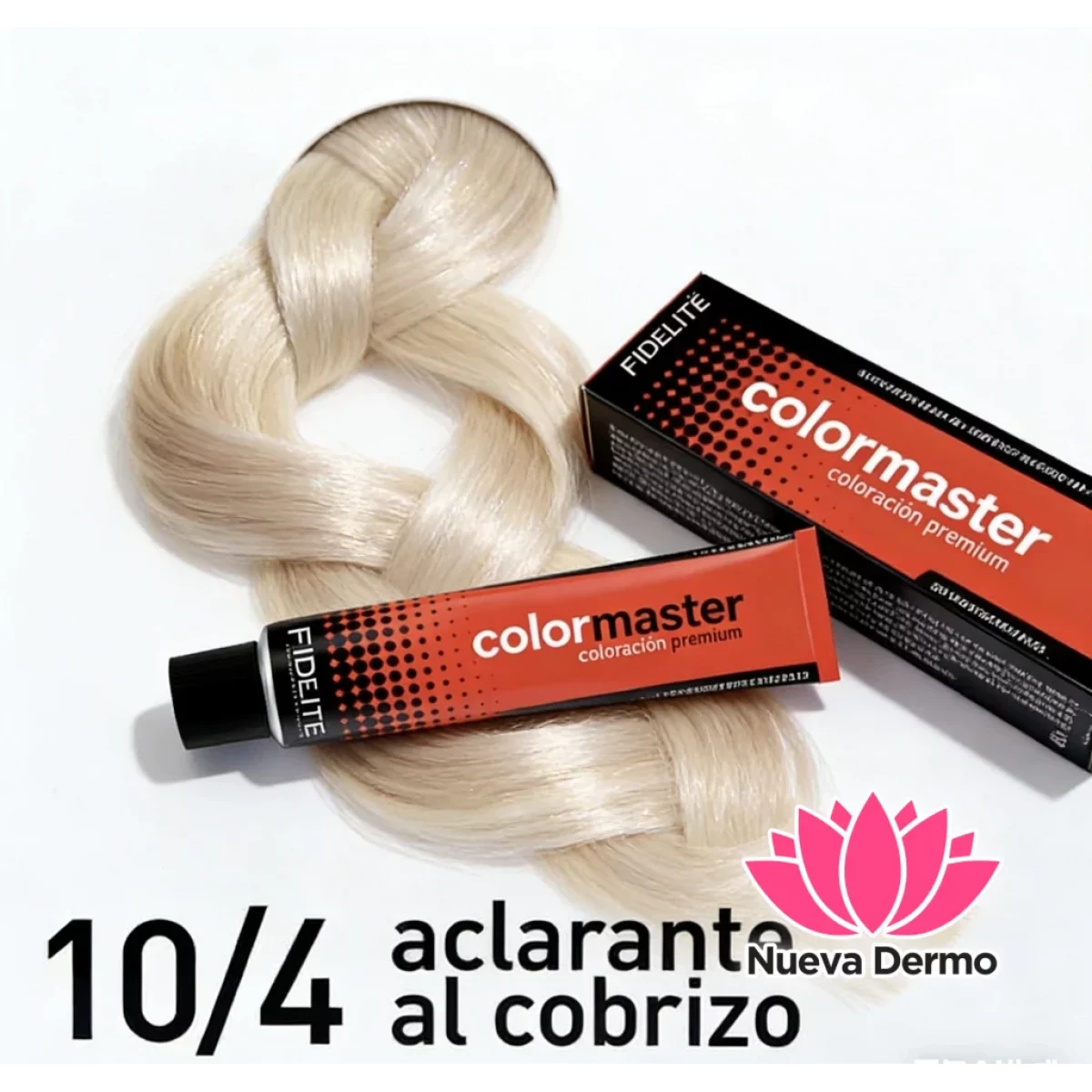 Tintura Color Máster De Fidelite 10/4 (Aclarante al cobrizo)