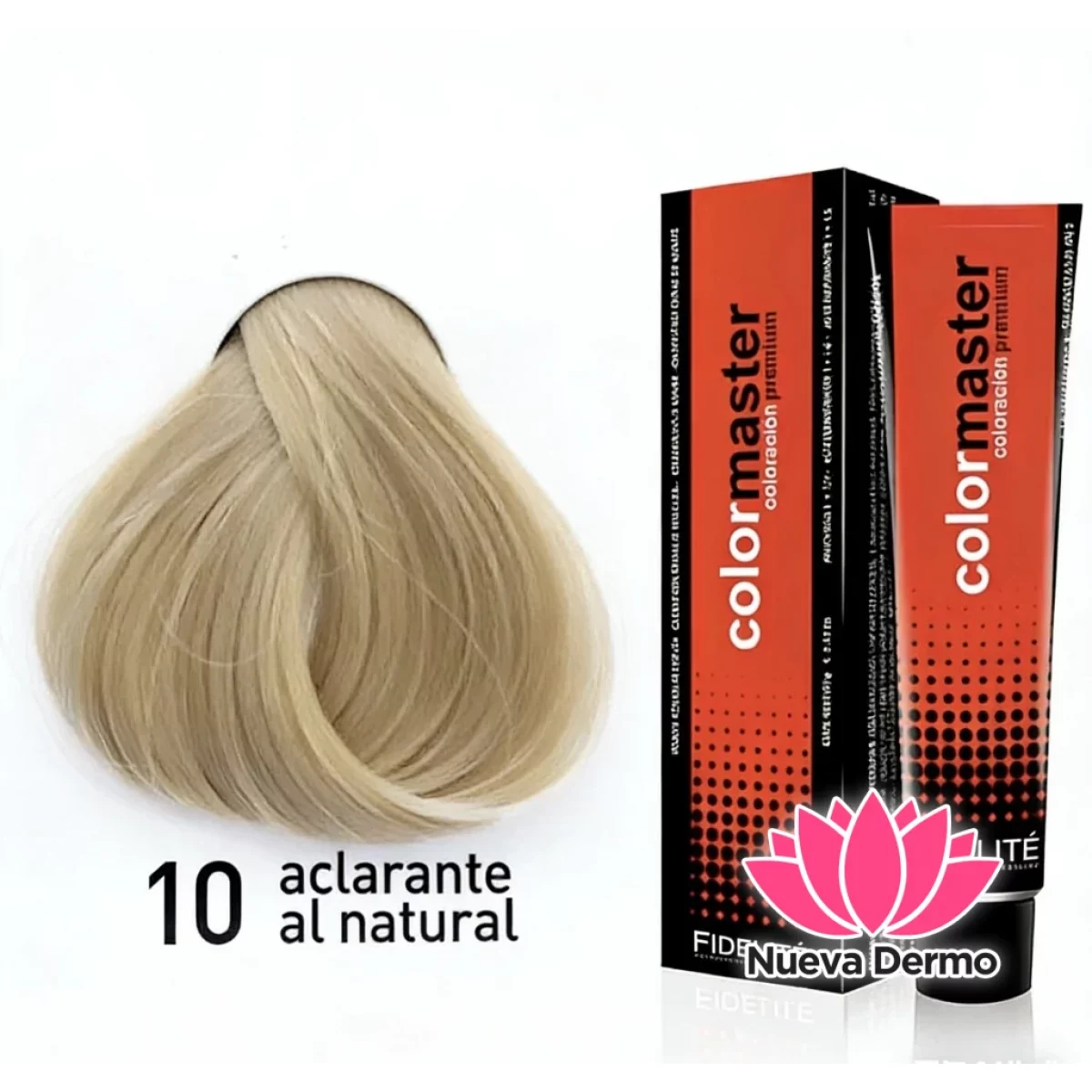Tintura Color Máster De Fidelite 10 (Aclarante al natural)