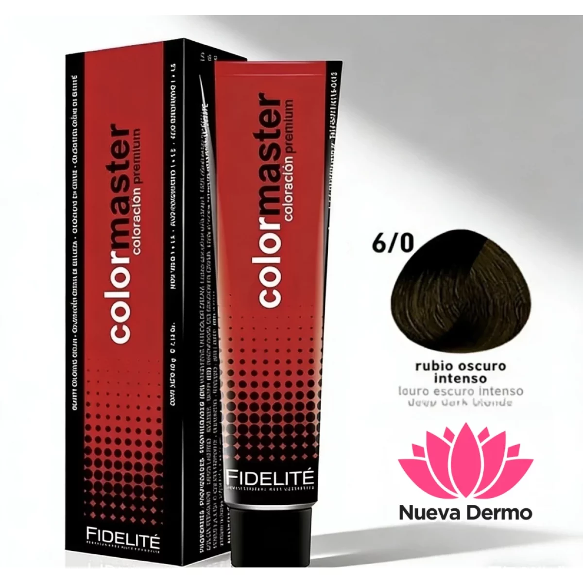 Tintura Color Máster De Fidelite 6.0 (Rubio oscuro intenso)