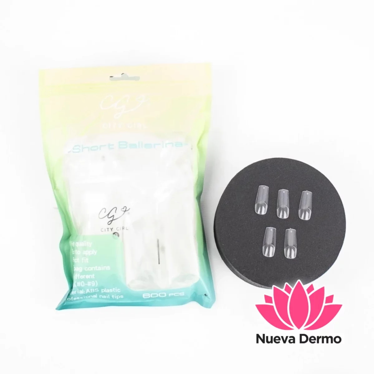 Tips prelimado p/softgel forma Short Bal...