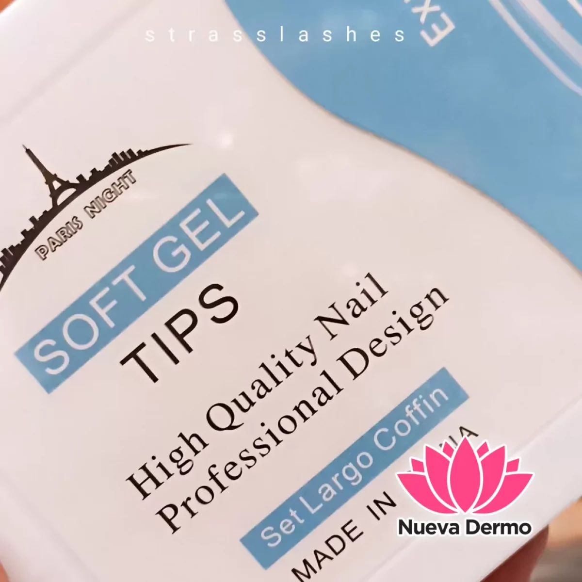 Tips press on/ Soft Gel x 500 u