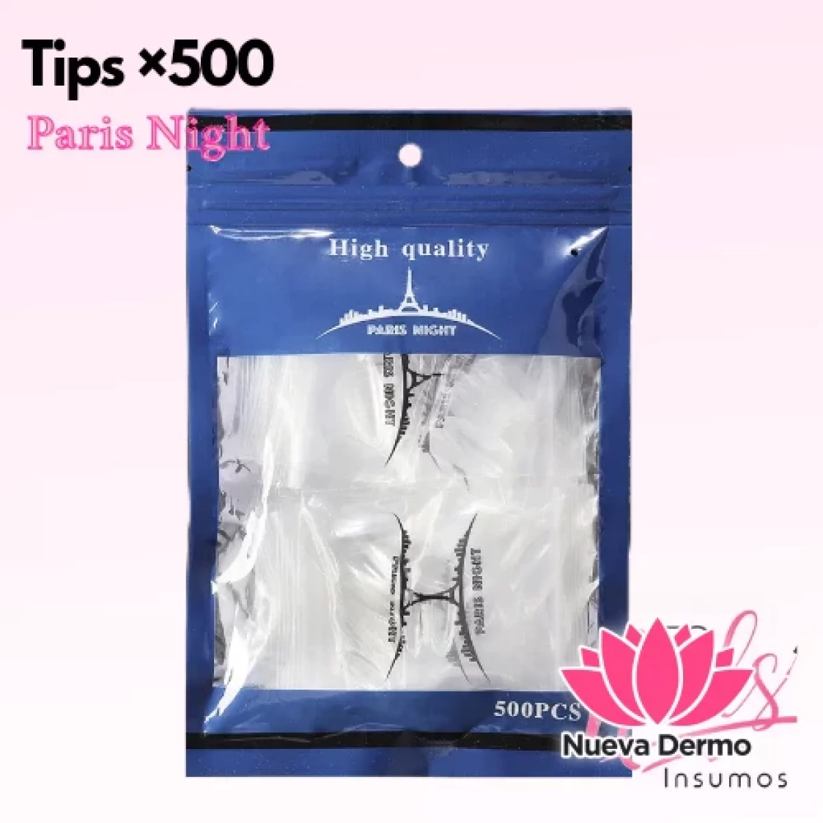 Tips Soft Gel dividido por servicio - PARIS NIGHT