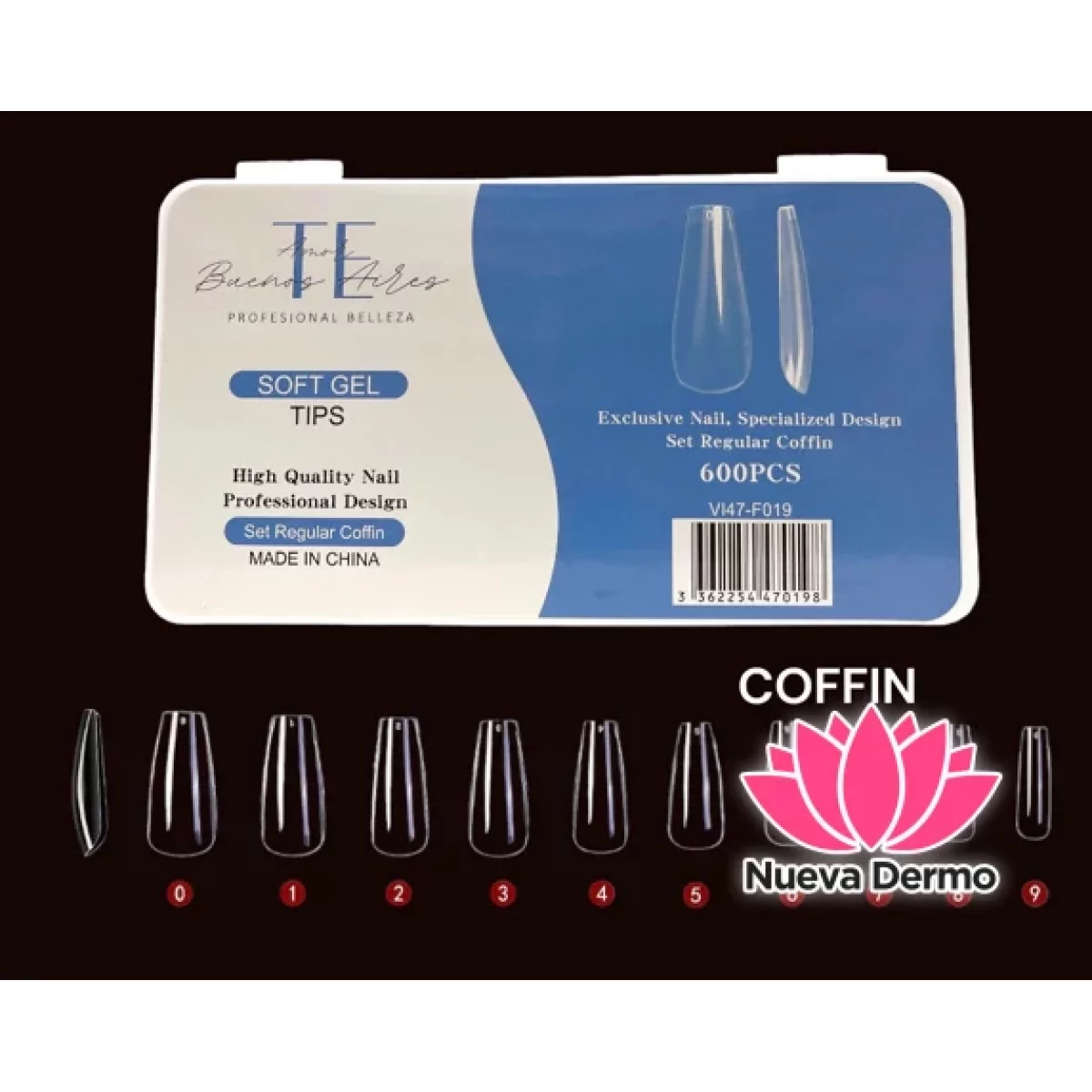 TIPS SOFT GEL （TE AMO BS AS) BALLERINA CD： V147-F019