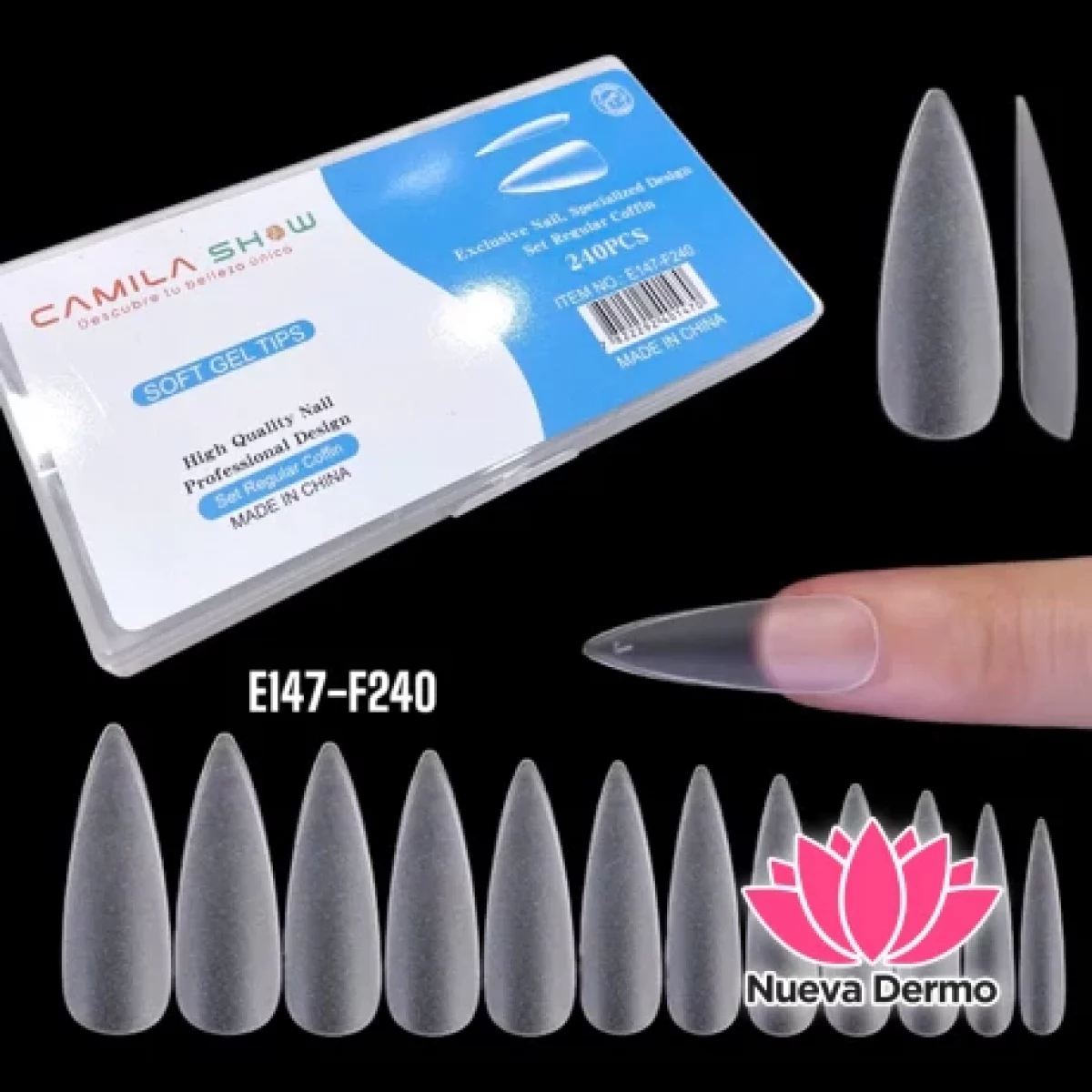 TIPS SOFT GEL （TE AMO BS AS) CD： E147-F240